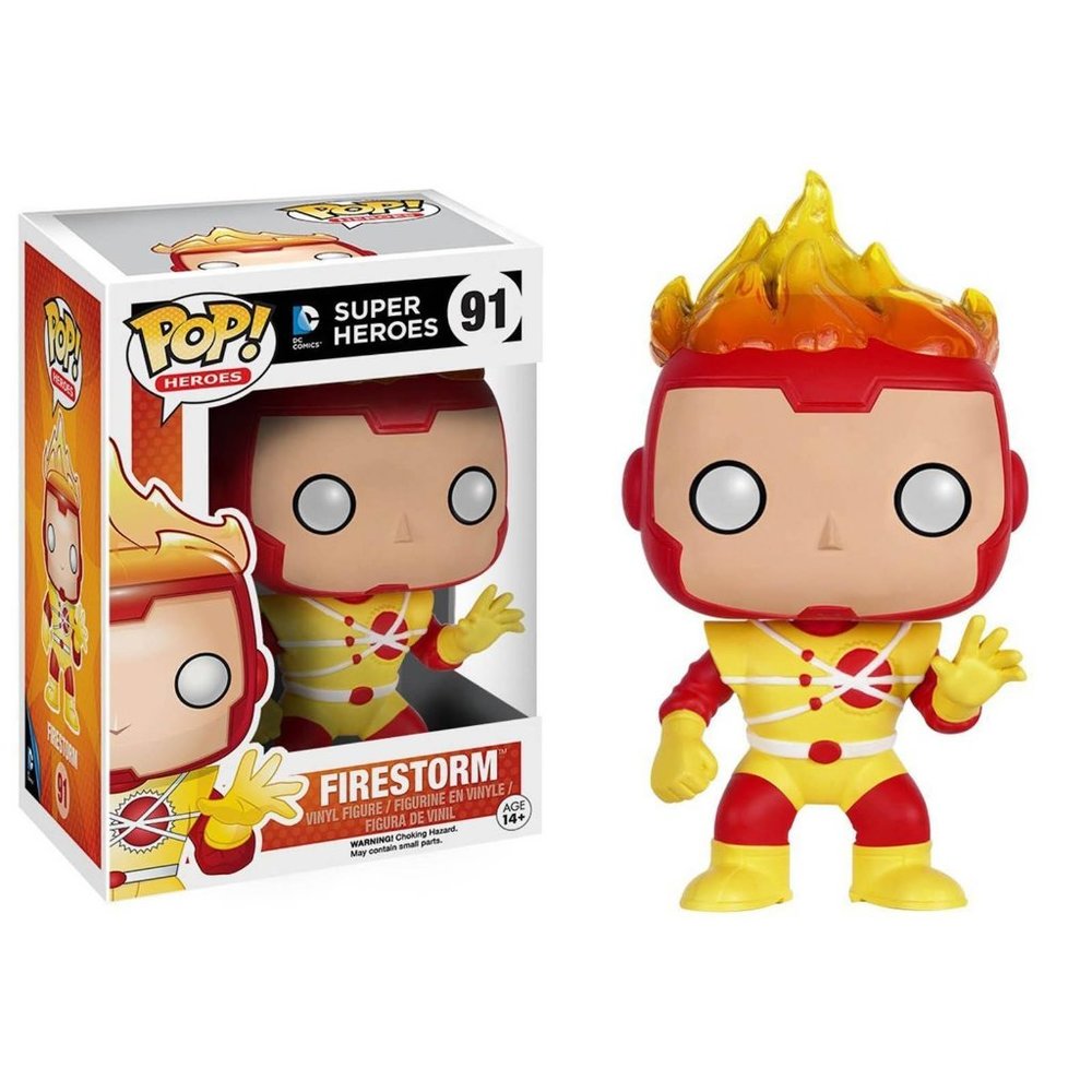 Funko Pop! Super Heroes #91 : DC Comics FIRESTORM - New In Box
